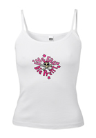 Women's Icon Live Fast White Tank Top